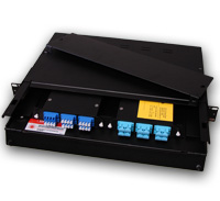 1U 2-Panel Chameleon Rackmount Patch Panel - No Picture Available