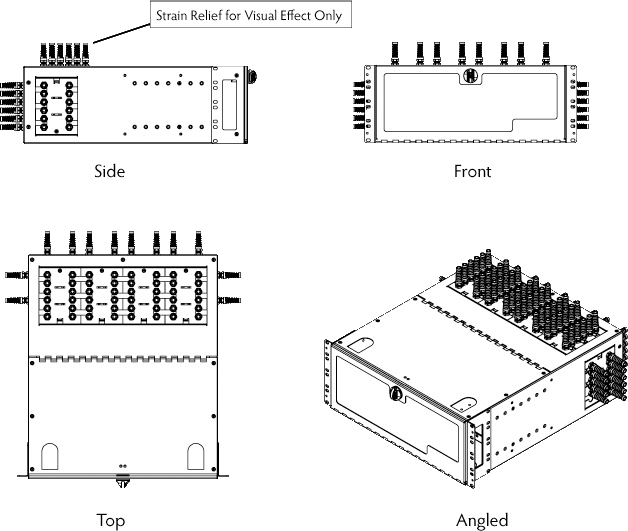Technical drawing of the Chameleon Chassis